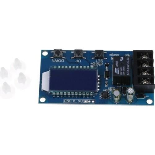 XY-L10A Lithium Battery Charge Controller Protection Board 6-60V LCD Display TE Lithium Battery Charge Controller Protection