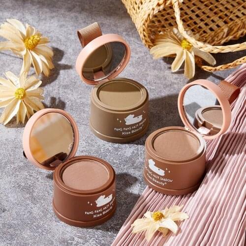 Fluffy Hairline Powder Contouring Powder Filling Bald Hair Concealer Root Hair Line Shadow Nose Shadow Repair Cream Women TSLM1