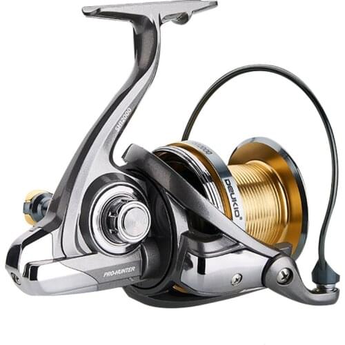 Fishing Reel SH 8000/10000/12000 Series Long Throw Gapless 20kg Max Drag Metal Coil Lightweight Spinning Rock Lure Wheel
