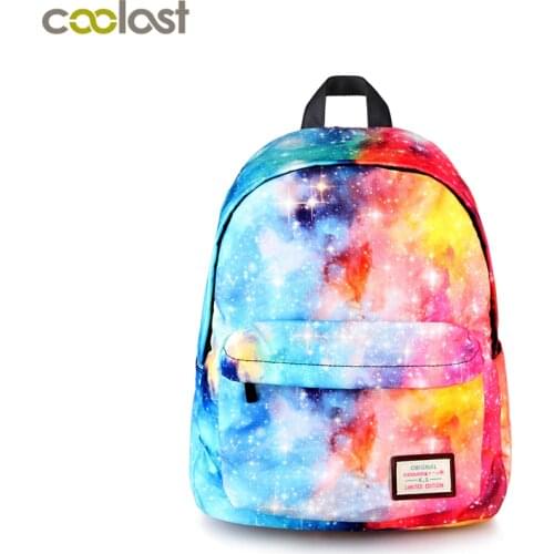 Galaxy Backpack For Teenage Girls Universal Star Women Bags Starry Night School Backpack Children School Bags Teen College Bag