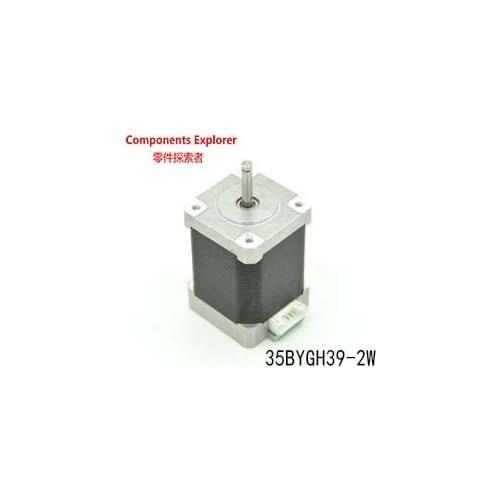 NEMA14 stepper motor 4mm motor shaft flat to 3.5mm 35BYGH39-2W 50.5mm length for 3D Printer