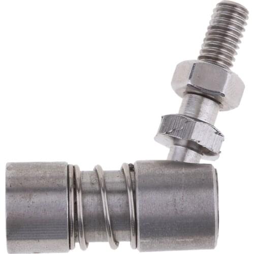 Male & Female Ball Joint 1/4 inch 6mm for Boat Push Pull Throttle Cables, 304 Stainless Steel