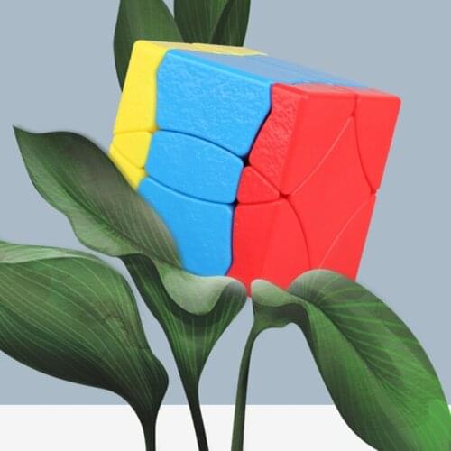 Shengshou No.1 Cube Bainiaochaofeng Frosted Cube Red Stikerless Magic Cube Toys For Children Educational Toys Christmas gift