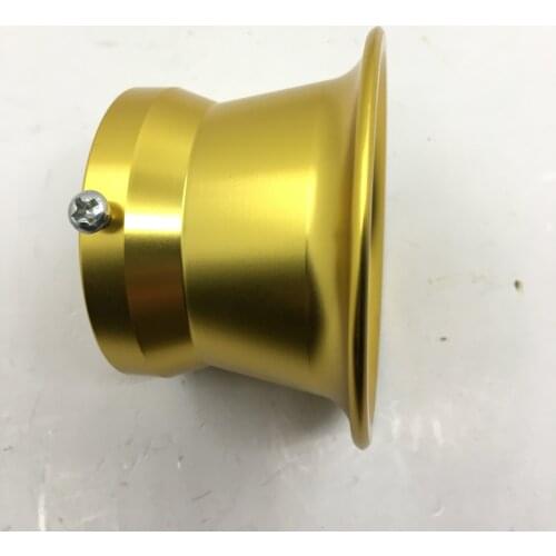 SherryBerg carburetor air horns carburetor 45mm Velocity Stack Keihin TM PE 28PWK OKO 30 Carb Intake 50mm golden color trumpet