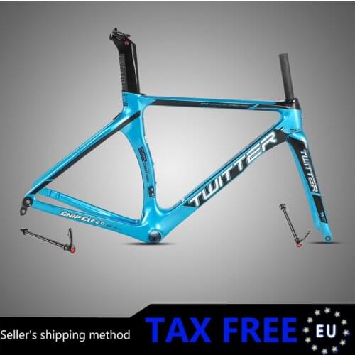 Zt snipe 2.0 carbon fiber road frame 700C T800-18K broken wind racing EPS road racing frame with carbon front fork seat tube