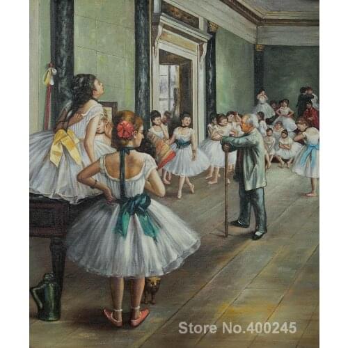 The Dance Class by Edgar Degas paintings For sale Home Decor Hand painted High quality