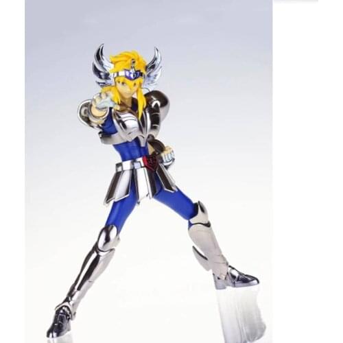 Saint Seiya GT EX Bronze Hyoga Cygnus V1 Safety Cap Helmet Metal Armor Anime Action Figure Model Collection Toys Birthday Gifts