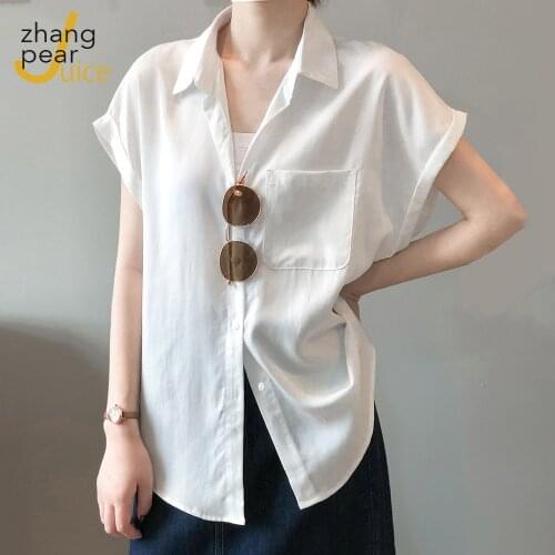 Zhang Pear Juice Short Sleeve Shirts For Women