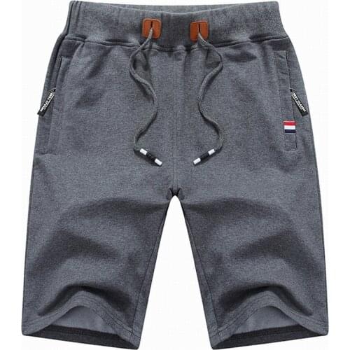 2021 Mens Shorts new summer sports short pants cotton mens beach pants Casual Male Sports Shorts homme Brand Clothing