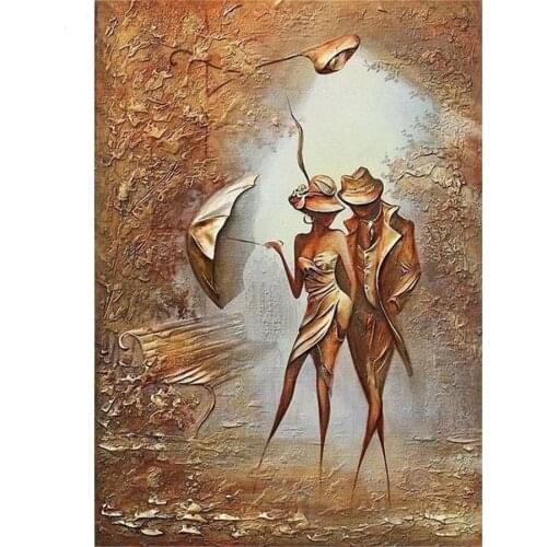 Full Square round drill Diamond painting,Walking lovers,Famous painting,mosaic Embroidery rhinestones Sale 5d Home decor L126