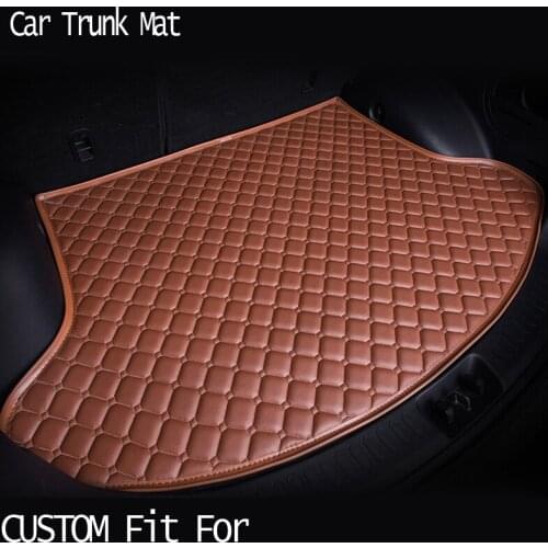 Car ACCESSORIES Custom fit car trunk mat for honda Accord Civic CRV City HRV Vezel Crosstour heavy duty tray carpet cargo liner