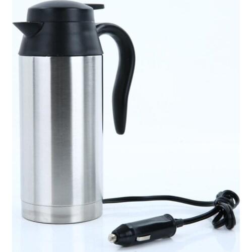Car Kettle 12V & 24V stainless steel car electric kettle heating insulation car cup travel pot