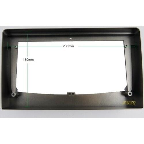 Car Radio Fascia,gps navigation fascia panel is suitable for 2006-2010 Proton Lotus Gen II 9 inch, Double Din Car Audio Frame