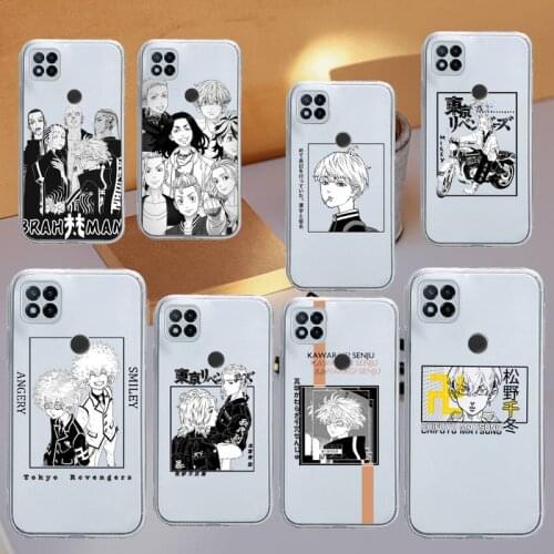 Tokyo Avengers Revengers Manjiro Sano Phone Case Transparent for Xiaomi redmi note 8 9 10 11 t lite pro ultra mix 4