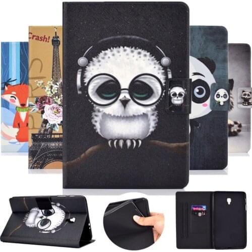 Lovely printed Cases for Samsung Galaxy Tab A 8.0 SM-T380 T385 2017 Tablet Stand Cover for samsung Tab A2 S SM-T385 Tablet case