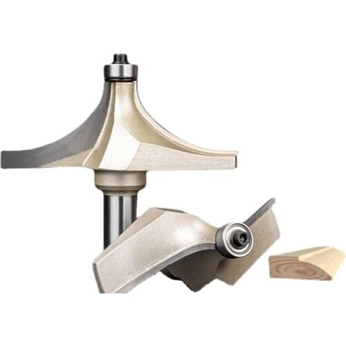 1pcs 1/2 inch Shank engraving milling cutter for Trimming machine Particleboard MDF woodworking tools Router Bit