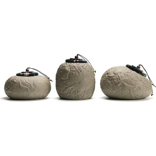 Chinese Tea Caddy Ceramic Large Vintage Gift Dust Proof Sugar Coffee Canister Tea Caddy Sealed Jar Thee Doosjes Teaware DE50CYG