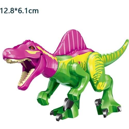 Jurassic Dinosaur Building Blocks Toys Park Compatible Major Brand Gifts Simulation Animal Rex Raptor