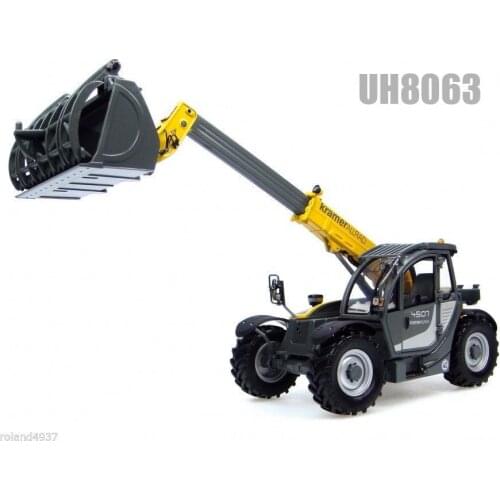 Kramer Allrad 4507 with Recycling Bucket 1:32 Die-Cast Universal Hobbies UH8063