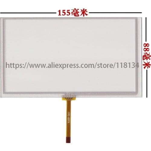 NEW HLD-TP-2113 Compatible 6.2 inch 4-wire resistive compatible Navigator TOUCH SCREEN