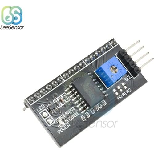 PCF8574 IIC I2C TWI SPI Serial Interface Board Module Port 1602 2004 LCD LCD1602 Adapter Plate LCD Adapter Converter Module