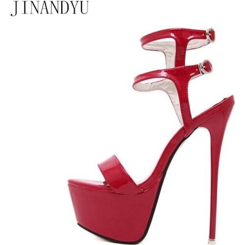 Plus Size Women Shoes 46 High Heel Platform Sandals Fashion Sexy Shoes Women Heel Sandals High Heels Wedding Shoes Bride New