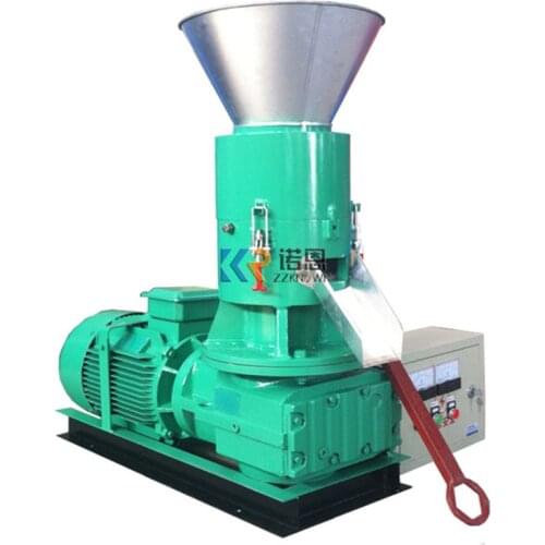 Automatic Wood Sawdust Fuel Pellets Mill 100-300kg/h Biomass Wood Pellet Making Machine With Factory Supply
