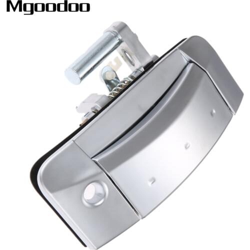 1Pc Car Exterior Outer Door Handle Driver Side 80607-CD41E For Nissan 350Z 2003-2009 Silver Outside Door Handle Replacement