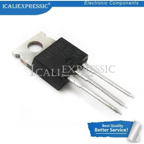 10PCS IRF5210PBF IRF5210 TO-220 100V 40A free shippin In Stock