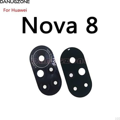 10PCS/Lot For Huawei Nova 8 Pro 8SE Back Lens Rear Camera Glass Lens Mirror