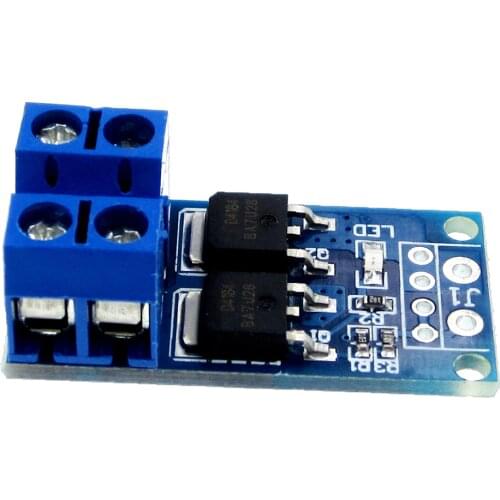 15A 400W MOS FET Trigger Switch Drive Module PWM Regulator Control Panel