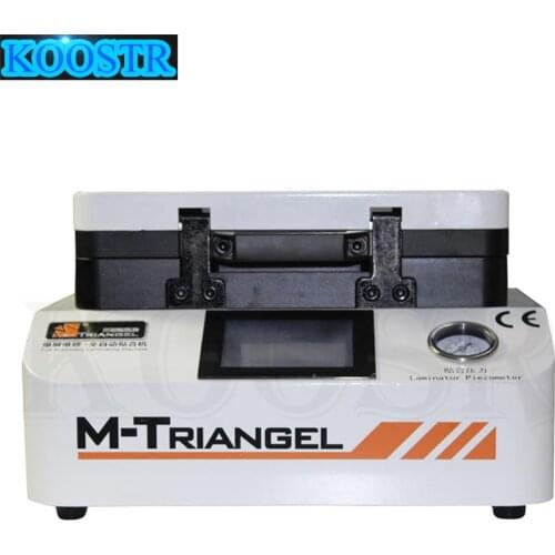 M-Triangel 7 inch LCD Vacuum Laminating And Bubble Remover Machine OCA Automatic Flat Screen for Iphone Samsung Huawei