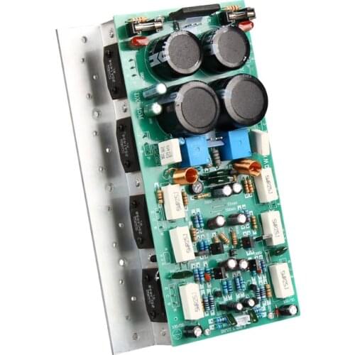 Free shipping HIFI High Power Audio Amplifier Board 450W*2 SanKen 1494/3858 2.0 audio channel stereo power amplifier board