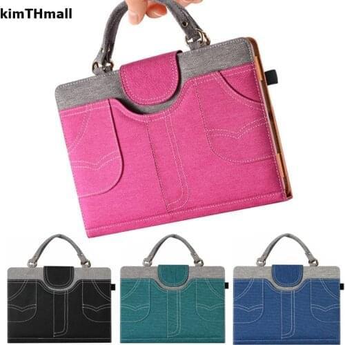 Case For iPad 10.2 2019 Cover Smart Wake up Sleep denim Soft Tablets Bags Pouch case for iPad 7th Generation 10.2 inch case