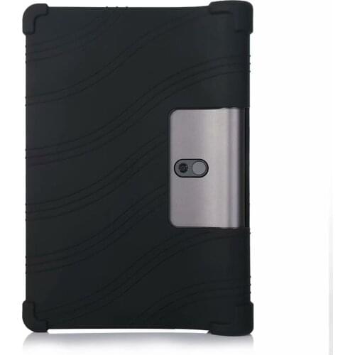 Tablet Shell Funda for Lenovo Yoga Tab 5 YT-X705F YT-X705X X705F X705X 10.1'' Case Soft Silicon Plastic Kickstand Cover Funda