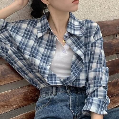 Cheap wholesale 2021 spring summer autumn new fashion casual ladies work women Blouse woman overshirt female OL At6447F