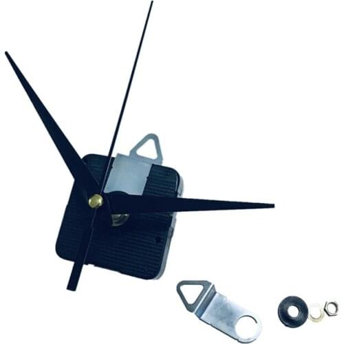 DHL 100sets Professional Quartz Wall Clock Movement Mechanism 28mm shaft DIY Repair Tool Parts Kit with Hands & hooks
