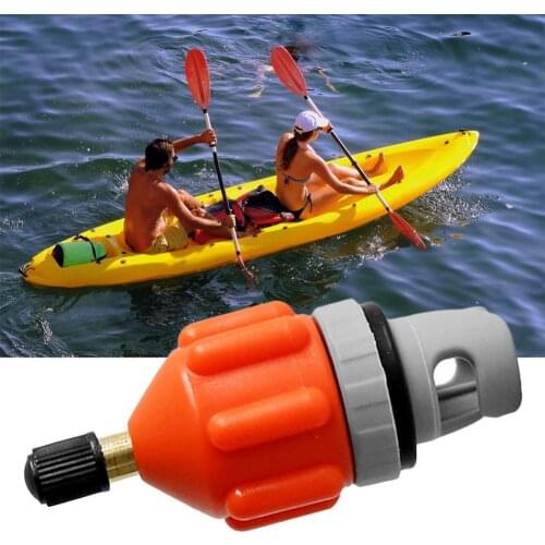Surf Board Rowing Boat Air Valve Adapter Connector Kayak Inflatable Pump Parts Boat Accessories