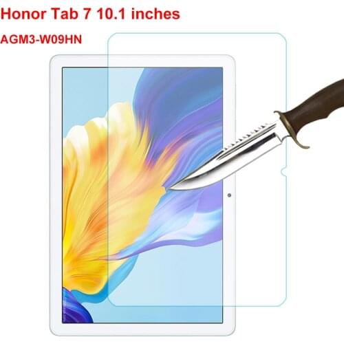 Scratch Proof Screen Protector Tempered Glass For Honor Tab 7 10.1 Wifi LTE AGM3-W09HN Clear Screen Cover