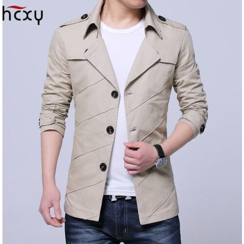 Мужские тренчи HCXY China At AliExpress