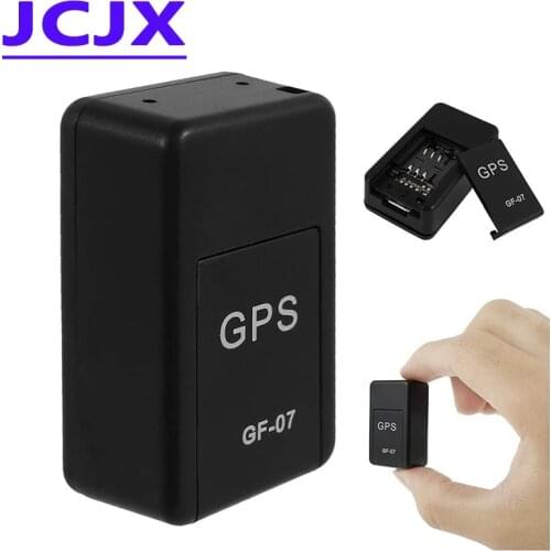 JCJX GF07 GSM Magnetic Mini Car Tracker LBS Real Time Tracking Locator GPS Tracker Intelligent Locator Car Anti-theft Locator
