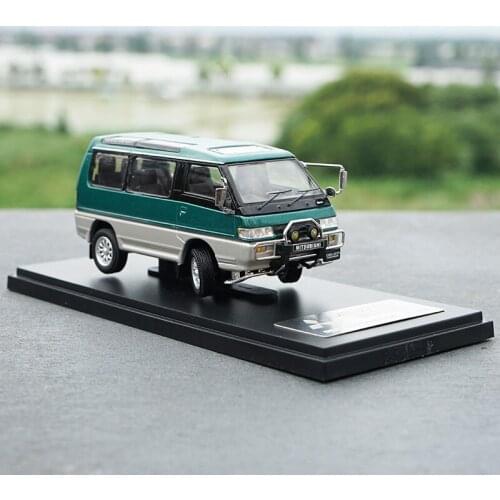 1: 43 Mitsubishi delika model MC & sunyork 4x4delica4wd simulation alloy car model