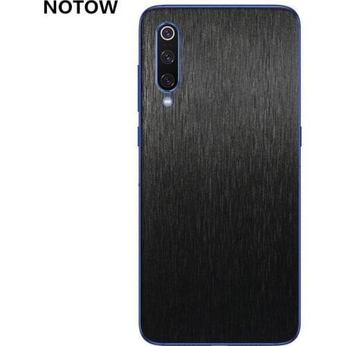 NOTOW Fashion Matte Wire drawing PVC Sticker Mobile Back Paste Protective Film For Xiaomi 9/9se/8lite/8/8se