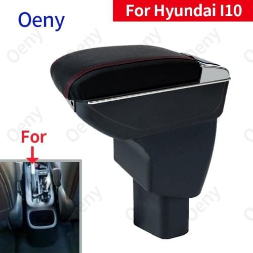 For Hyundai I10 Armrest For Hyundai I10 Car Armrest box Interior Parts special Retrofit parts Center Storage box Auto parts