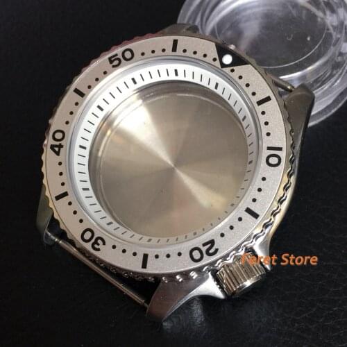 Watch Parts Solid 42mm Silvery 361L Stainless Steel Watch Case Fit NH35/36 Automatic Movement Watch Accessories