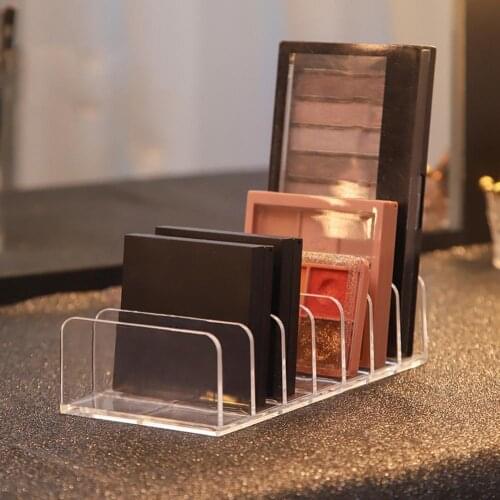 Convenient Widely Use Cosmetics Rack Eyeshadow Tray Storage Box Cheek Color Organizer for Women