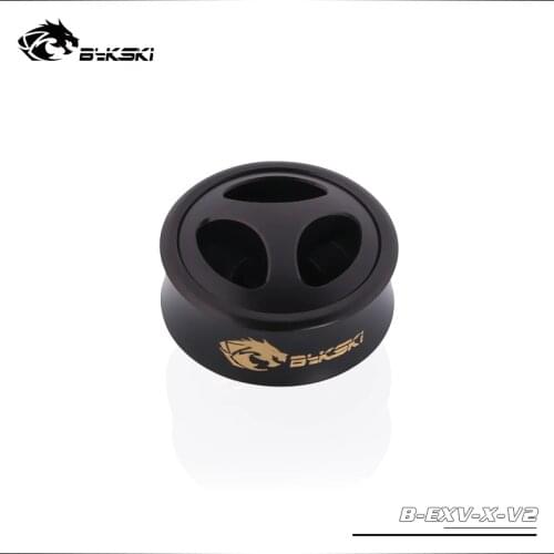 BYKSKI G1 / 4 '' release air valve plug automatic + manual exhaust valve, exhaust valve seal lock, used for water cooling system