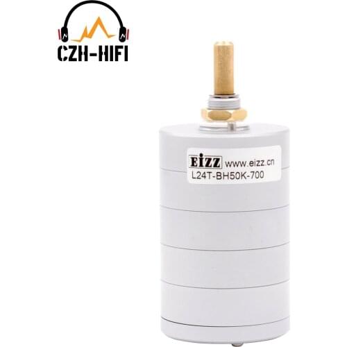 1PC Brand New EIZZ High End Audio Potentiometer 4 channels 24 Steps Attenuator LOG Volume Rotary Switch HiFi Audio Amplifier DIY