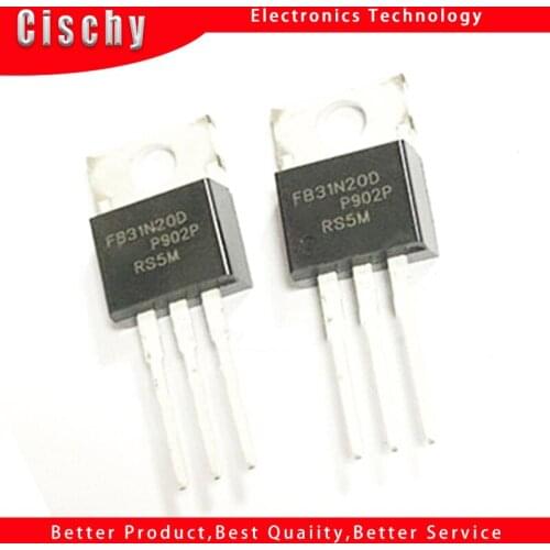 10pcs/lot IRFB31N20DPBF IRFB31N20D IRFB31N20 FB31N20D B31N20D TO-220 200V 31A New and original In Stock