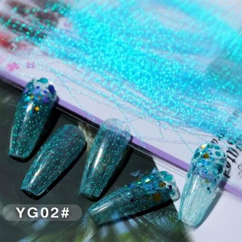 100Pcs/Set Fluorescent Silk Nail Art Fiberglass Forms for Extension Nails Gel Tips Colorful DIY Manicure Tool Nail Decor TXTB1